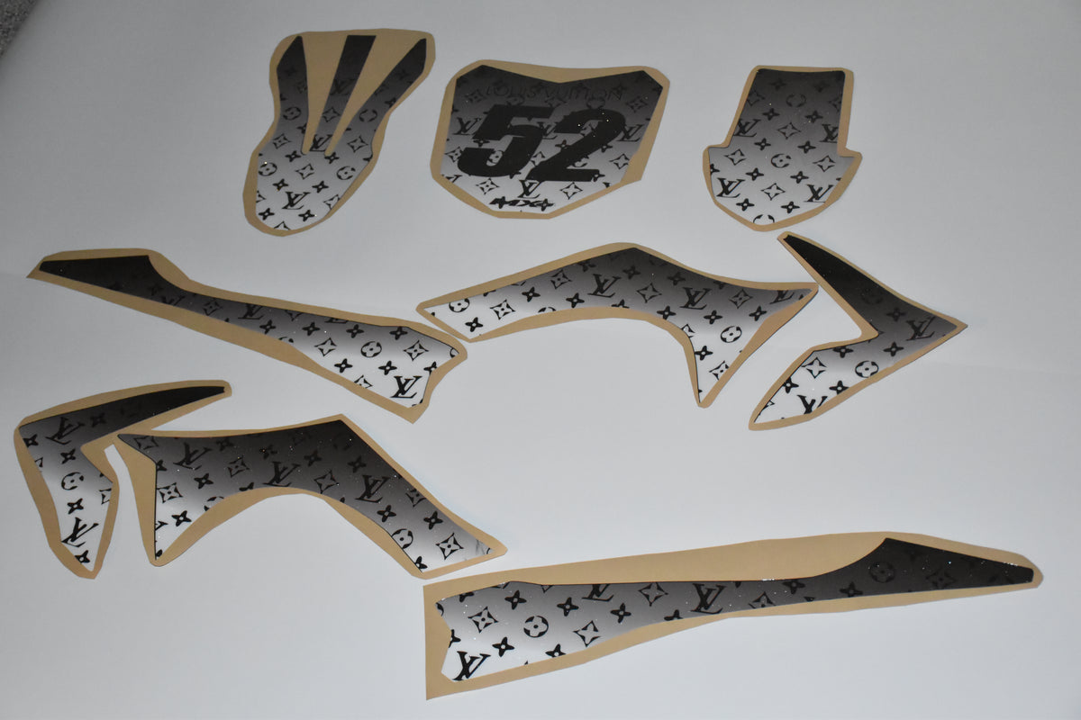 Louis Vuitton "Premium Torque CRF110 Style" Graphics Kit For Razor