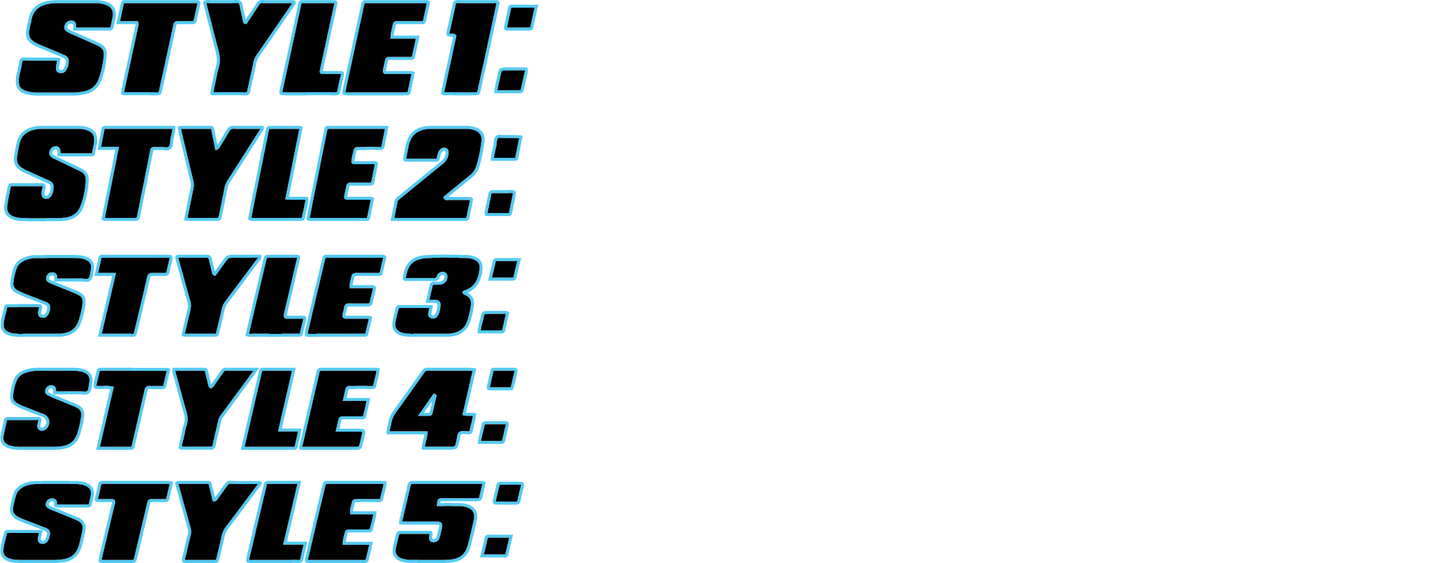 Album Cover Series Custom Front Plate Graphic