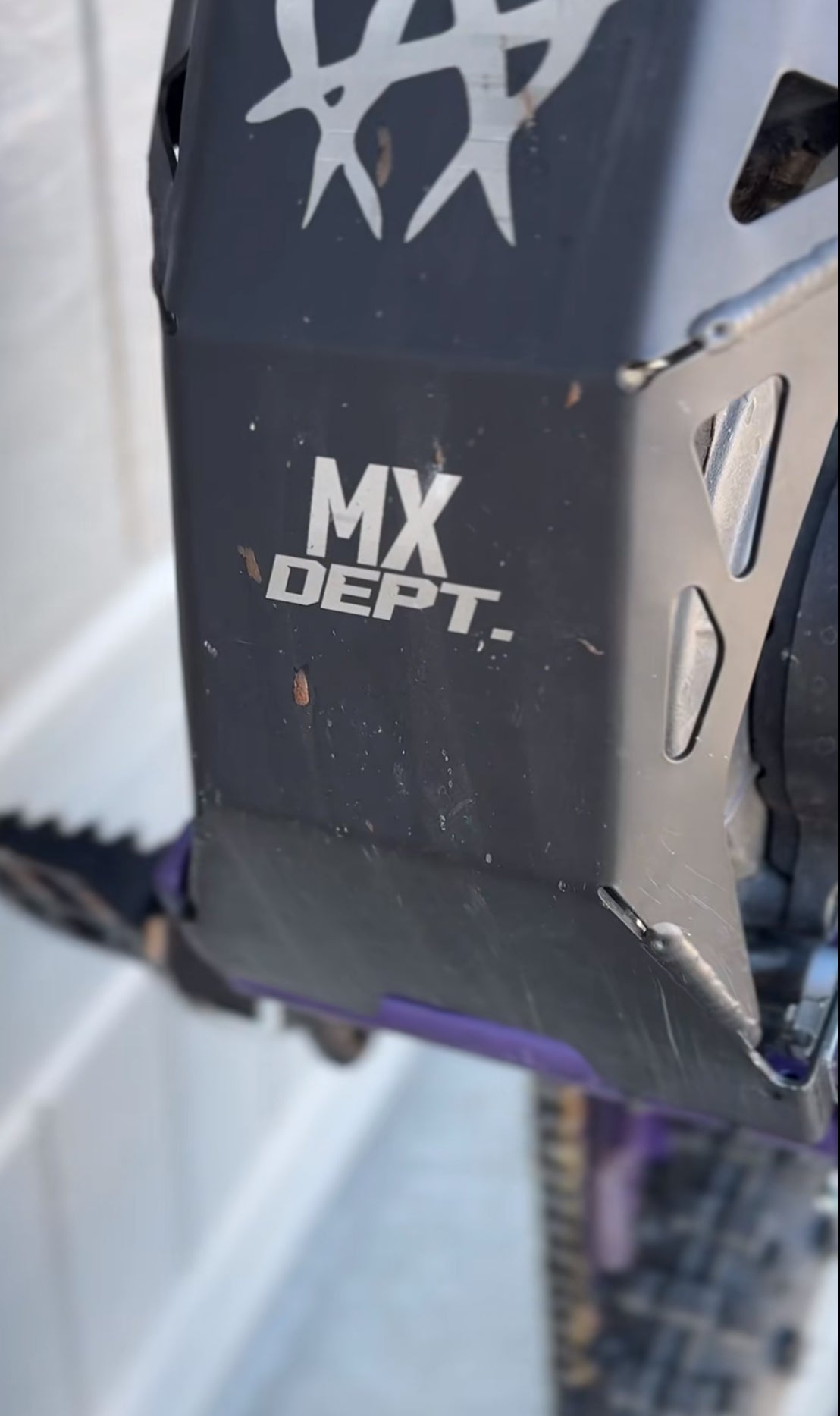 Custom Laser Engraved Skid Plate