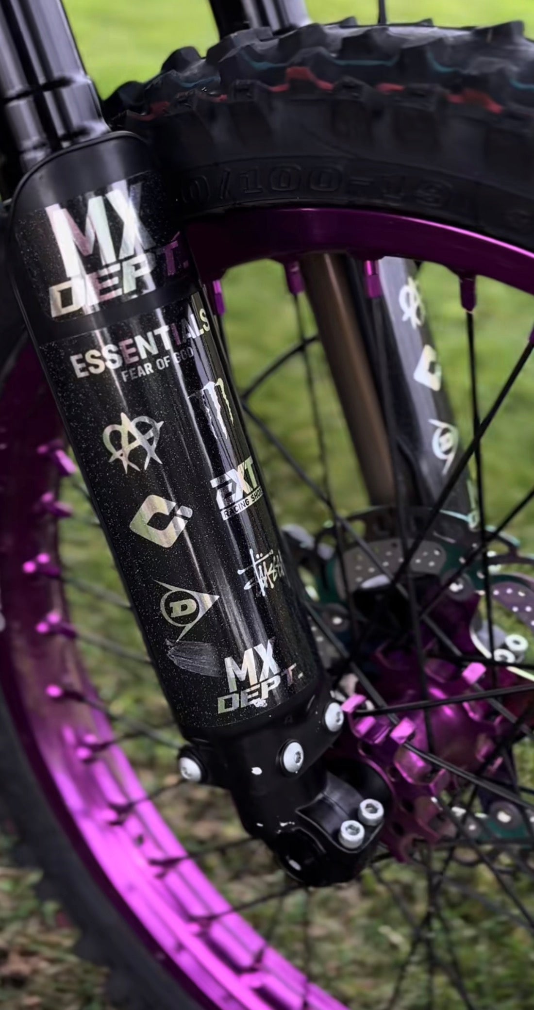 Custom Talaria Fork Guard Graphic