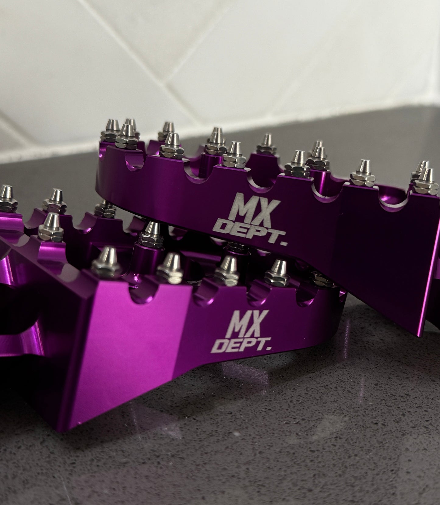 Custom Laser Engraved Foot Pegs