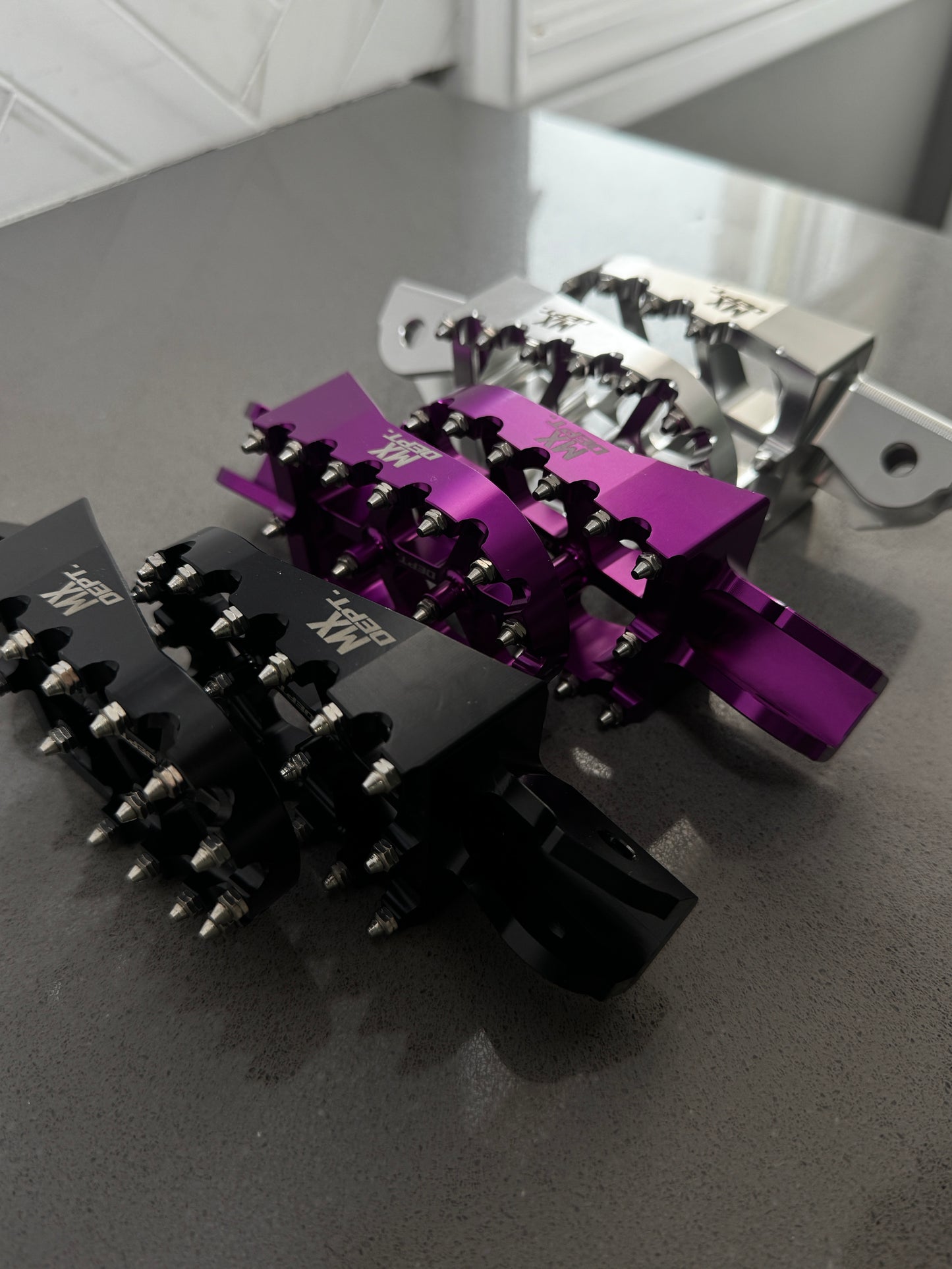 Custom Laser Engraved Foot Pegs