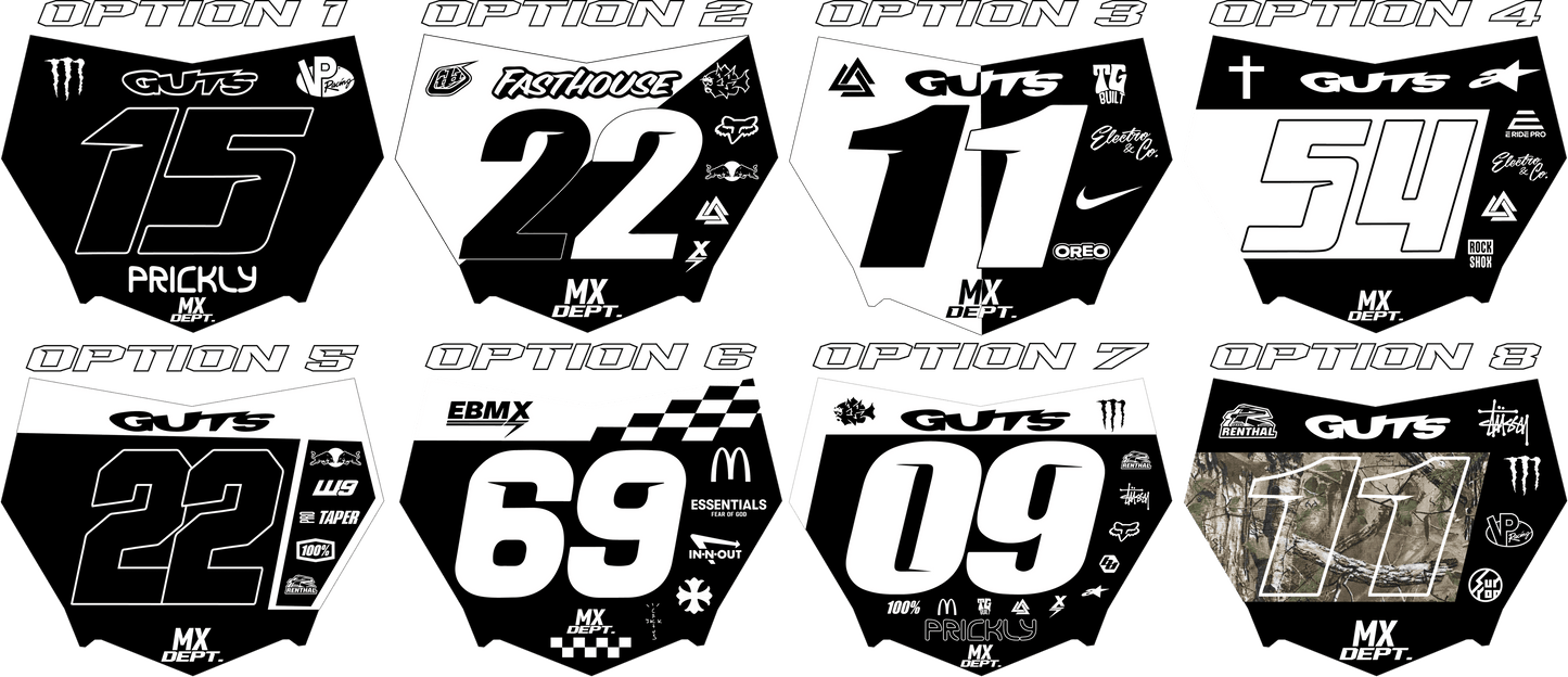 Custom Front Plate Graphic