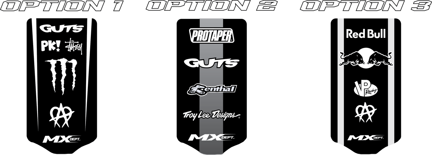 CRF 50 / Razor SX500 Rear Fender Graphic