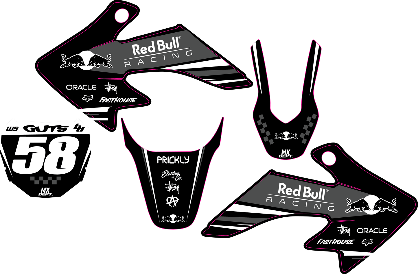 Razor / CRF 50 REDBULL RACING Graphics