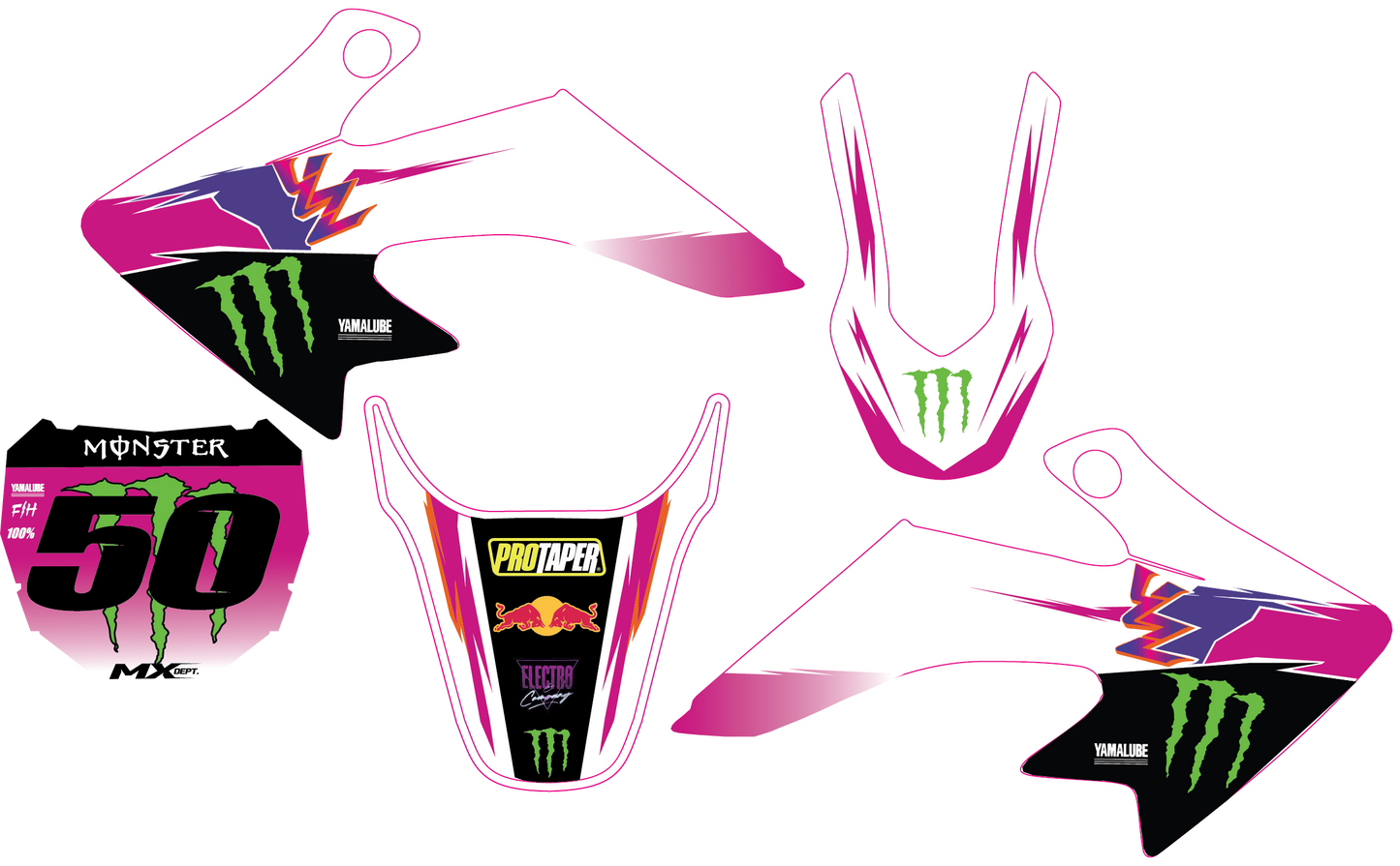 CRF 50 / Razor Replica Yamaha 50th Anniversary Graphics