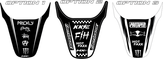 CRF 50 / Razor SX500 Rear Fender Graphic