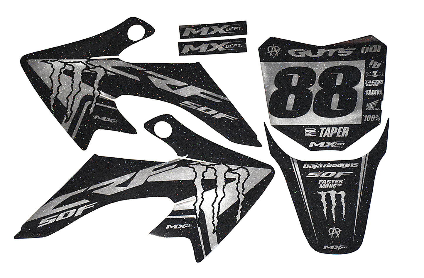 Razor / CRF 50 MONSTER ENERGY V2 Edition Graphics