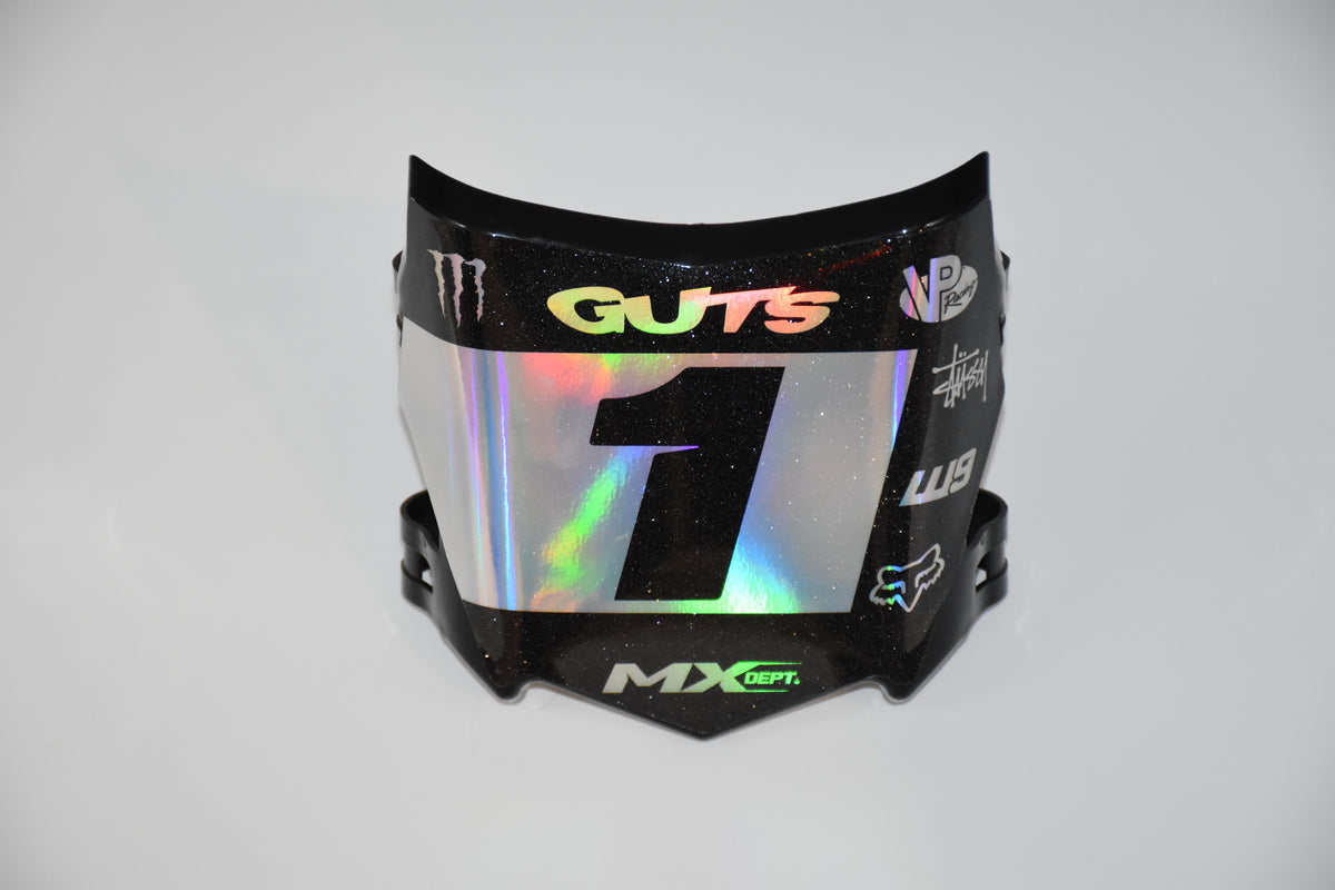 Custom Motocutz Front Plate Graphic