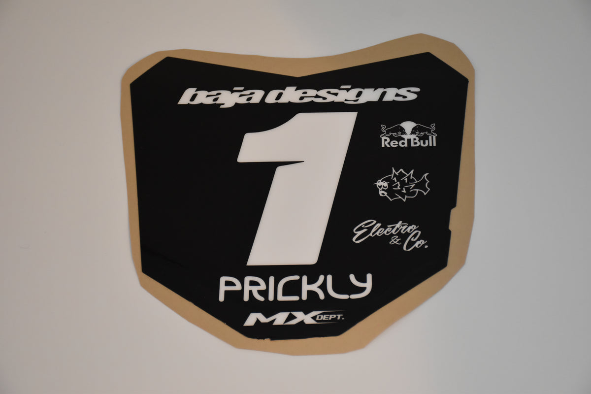 Custom Electro & Co V2 Fork Front Plate Graphic