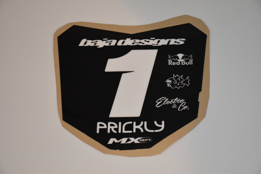 Custom Electro & Co V2 Fork Front Plate Graphic