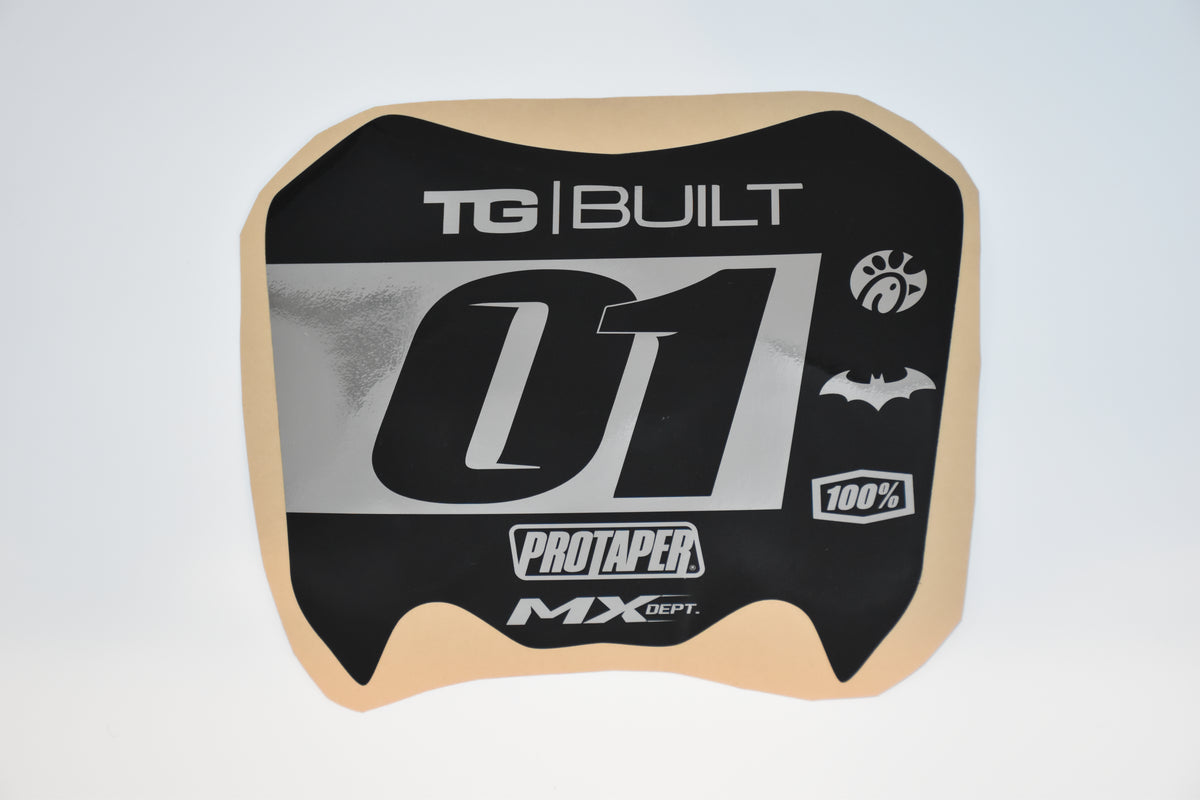 Custom Honda CRF110 Front Plate Graphic
