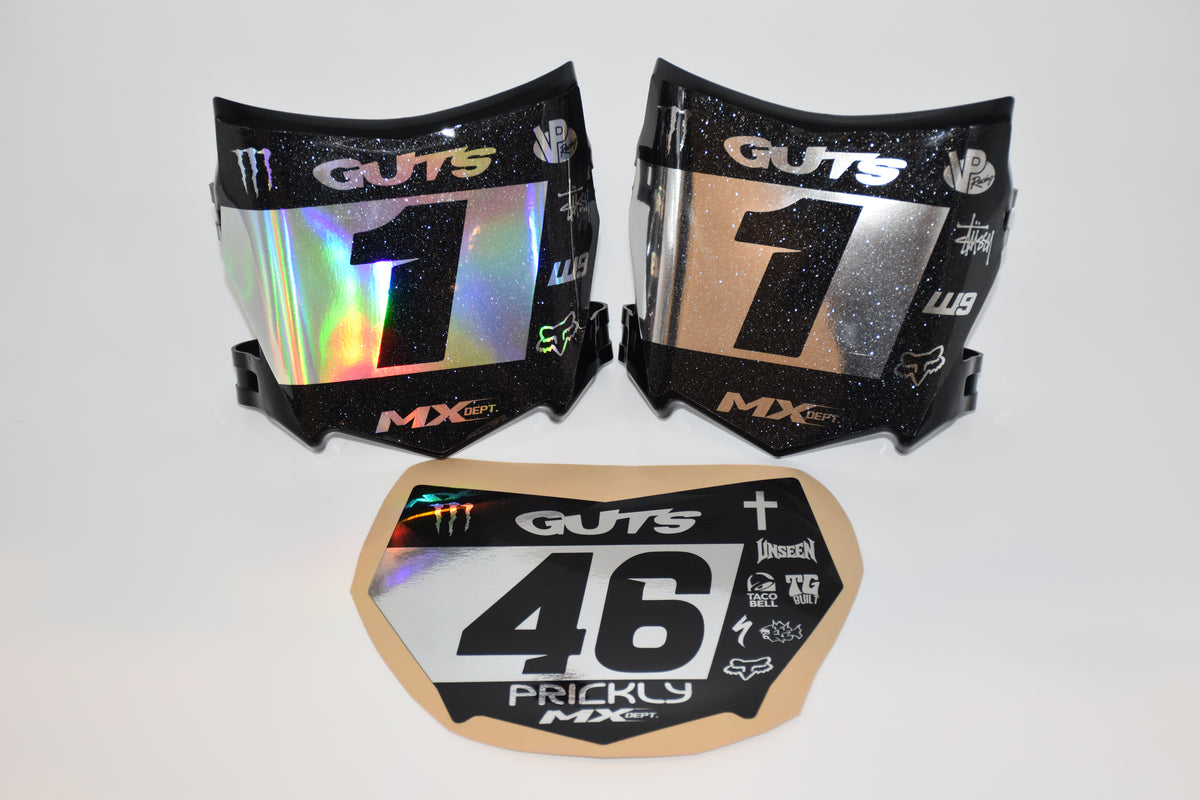 Custom Motocutz Front Plate Graphic