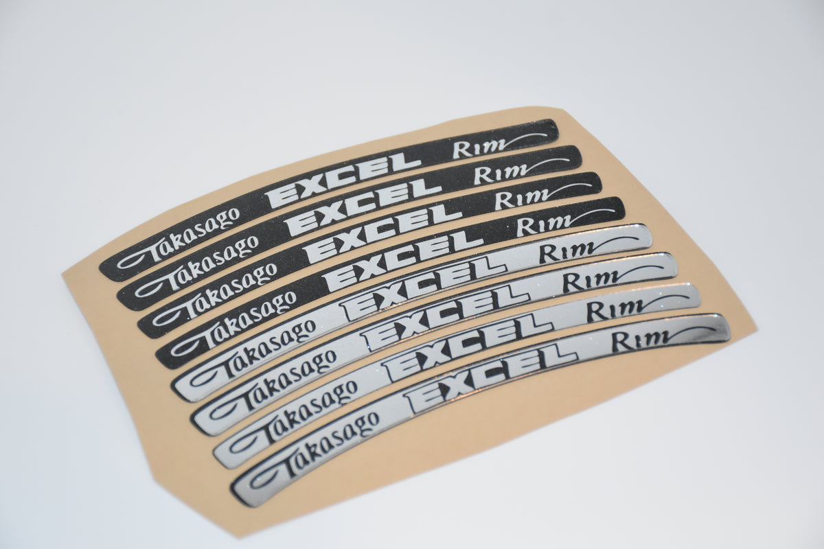 Excel Wheel Decals