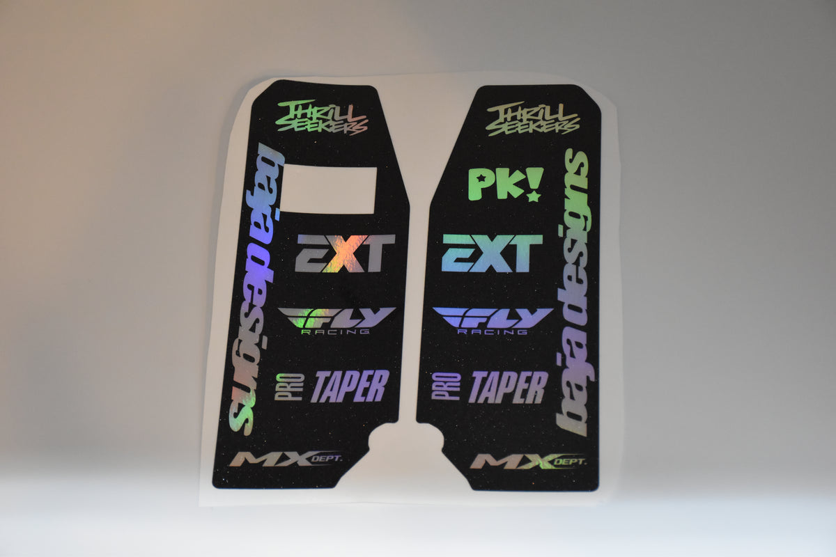 Custom Razor Fork Guard Graphics