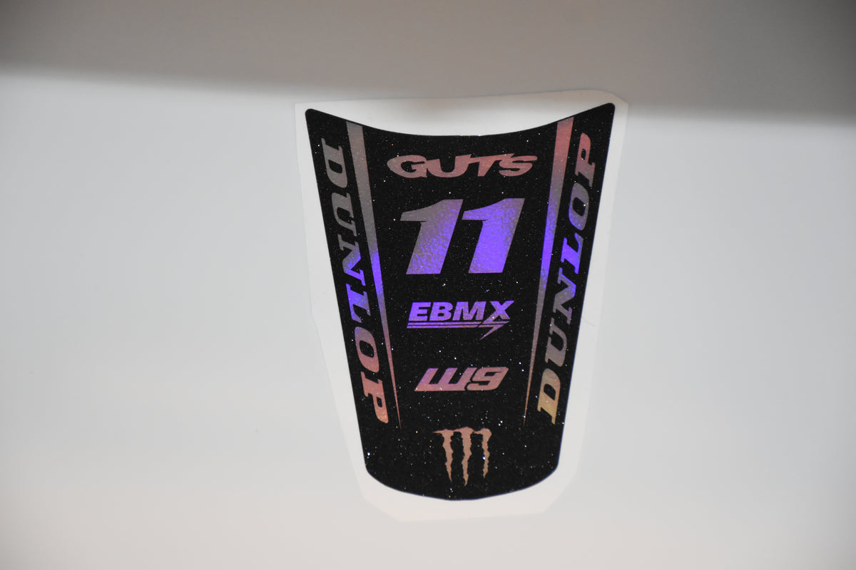 Custom E Ride Pro SS 2.0, 3.0, SR Rear Fender Graphic