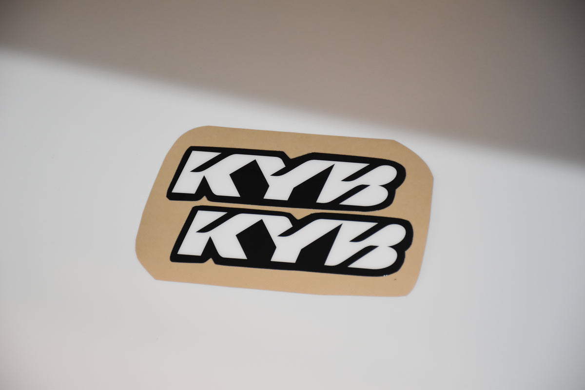 KYB Fork Stickers