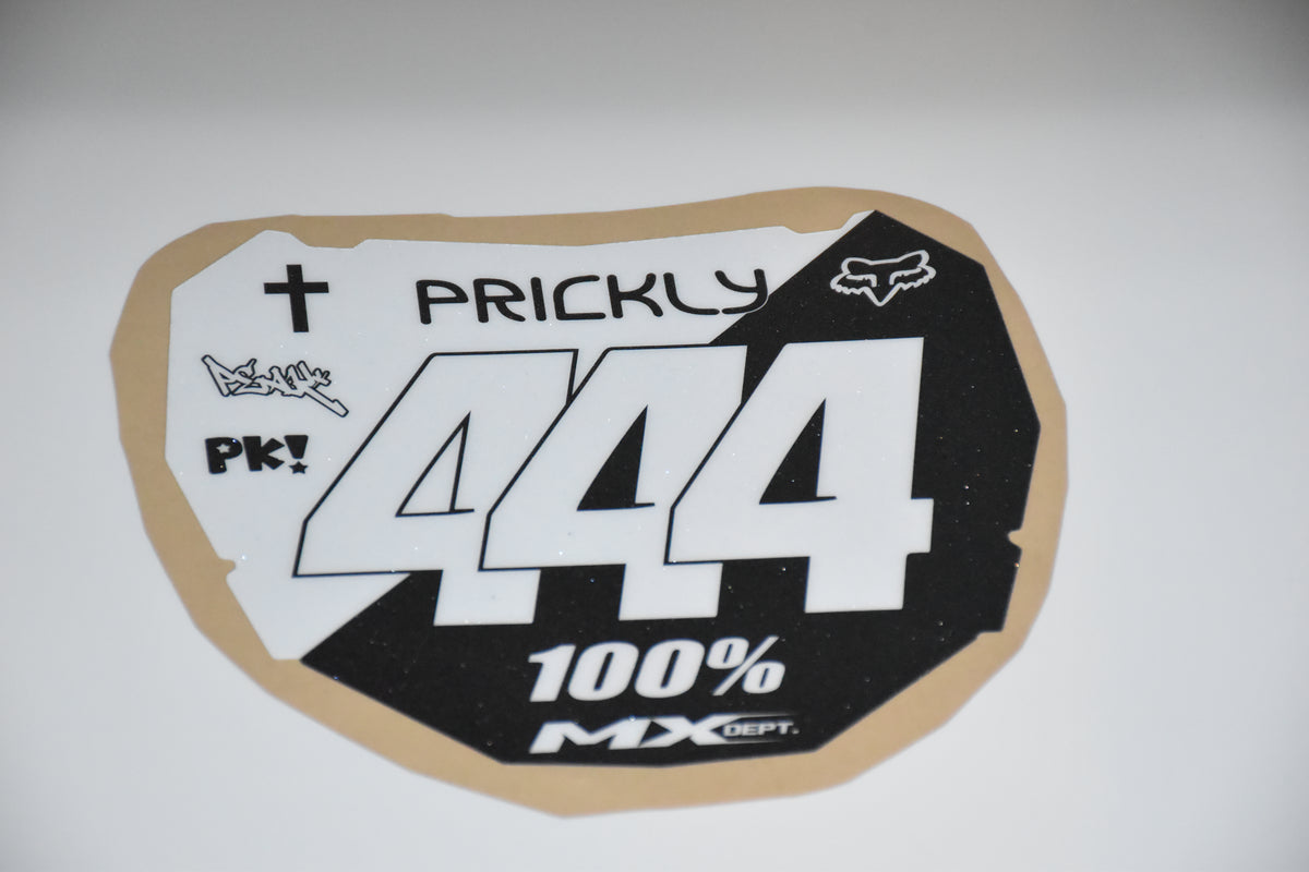 Custom ODI Front Plate Graphic