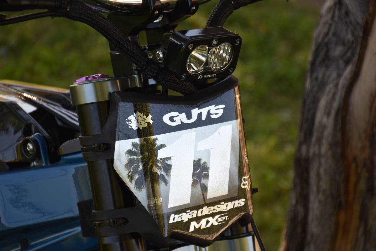 Custom Motocutz Front Plate Graphic