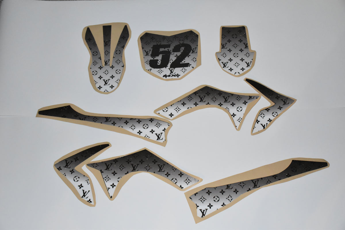 Louis Vuitton "Premium Torque CRF110 Style" Graphics Kit For Razor