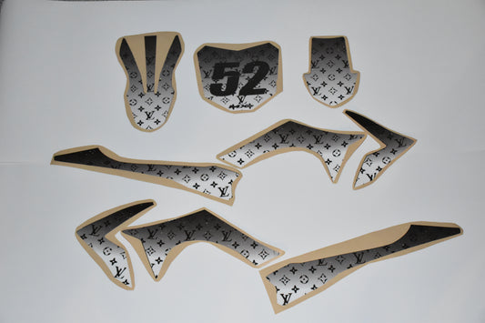 Louis Vuitton "Premium Torque CRF110 Style" Graphics Kit