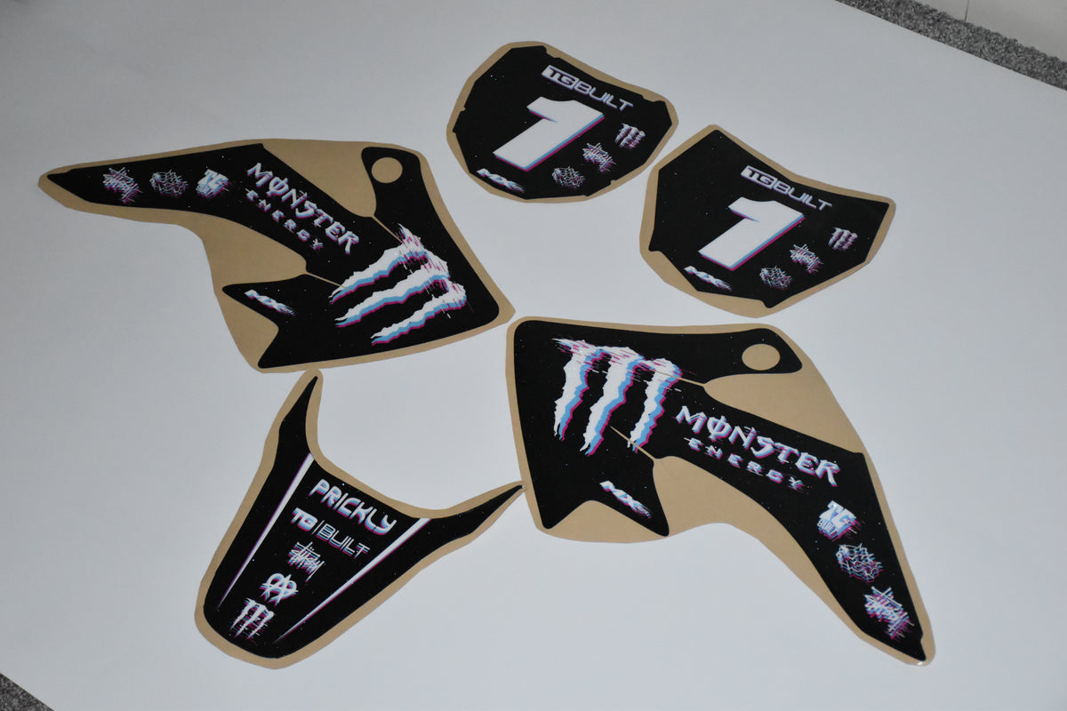 CRF50 / Razor Graphics Kit "Monster GLITCH"