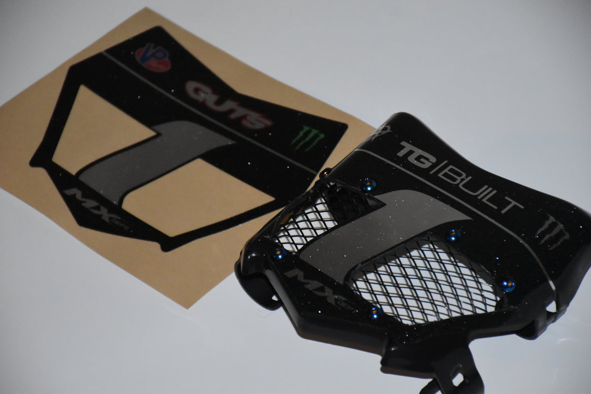 Custom Motocutz Pre-Cut DIY Vented Plate Graphic