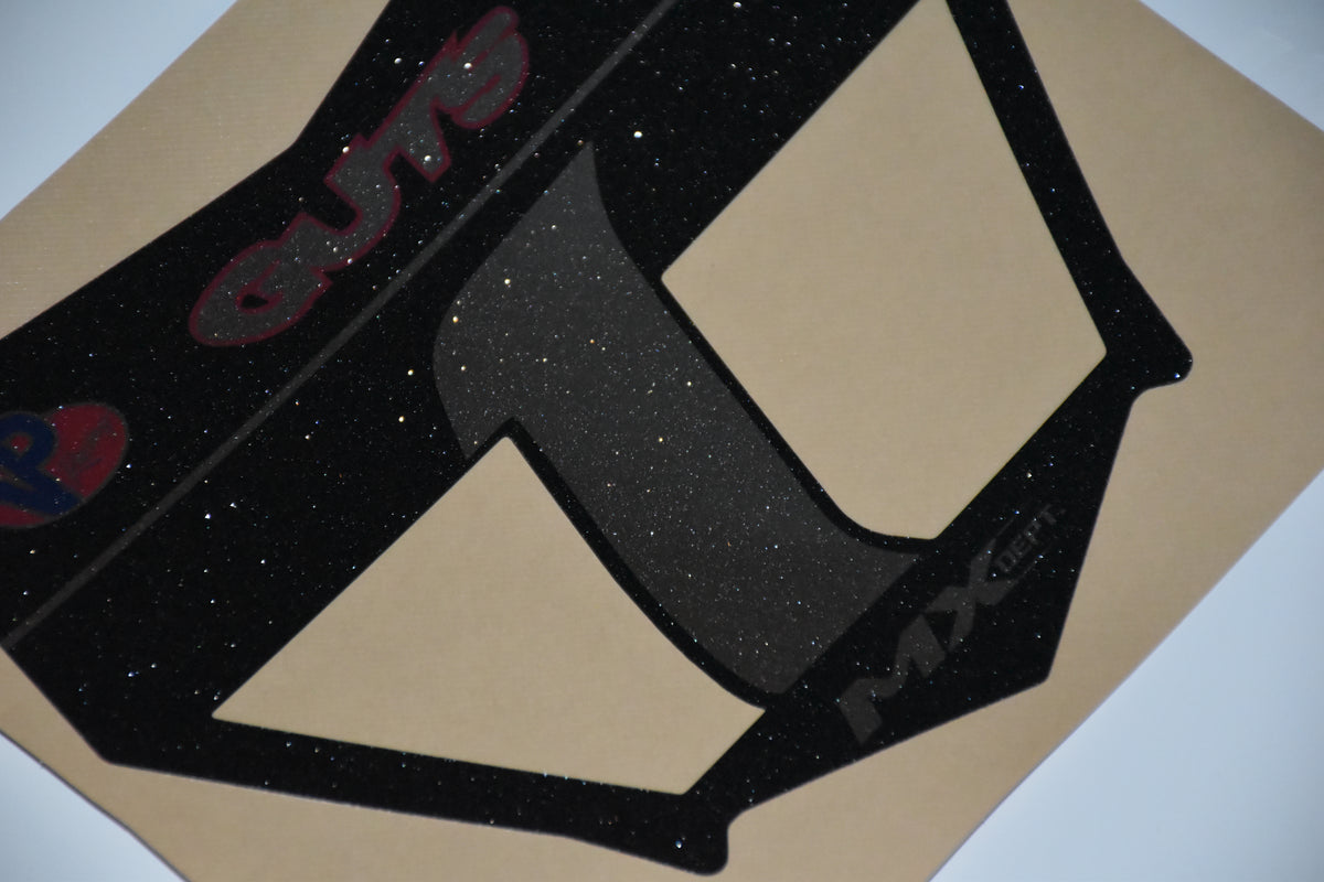 Custom Motocutz Pre-Cut DIY Vented Plate Graphic