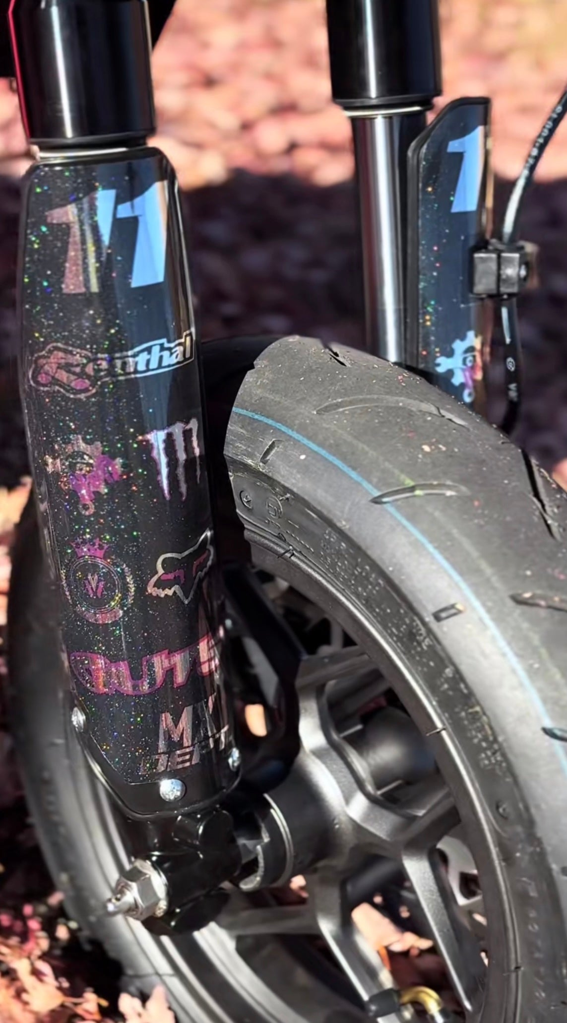 Custom Fork Gaurd Graphics