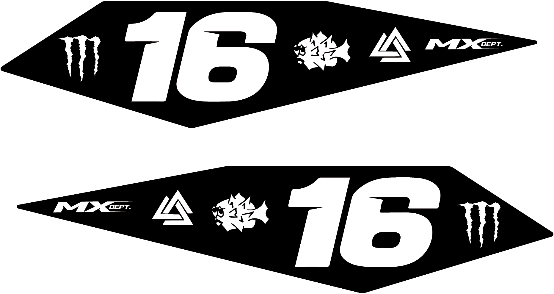 GritShift Side Shrouds / Extended Rear Fender V2 Graphics – MX GritShift Side Shrouds / Extended Rear Fender V2 Graphics – MX