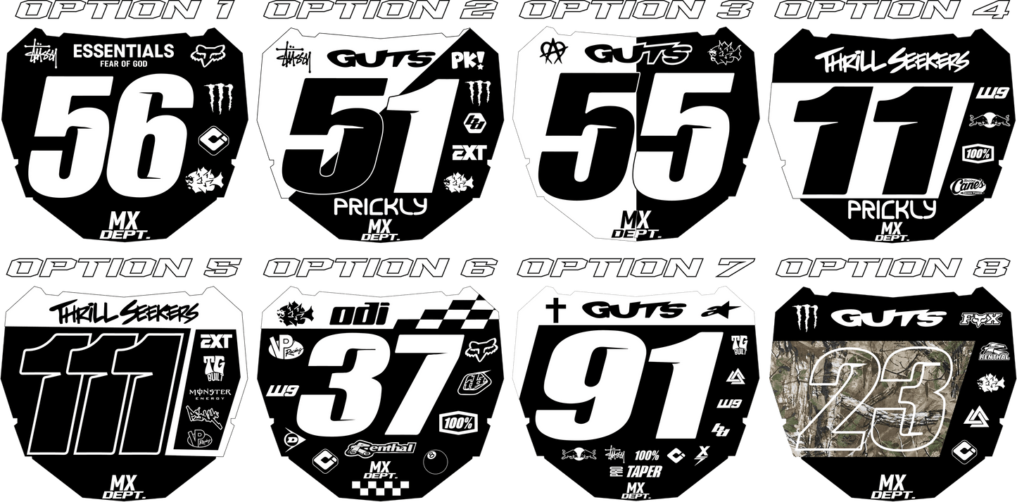 Custom Front Plate Graphic
