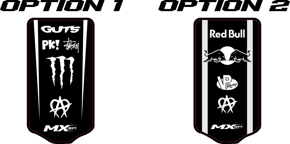Custom Razor SX500 Rear Fender Graphic