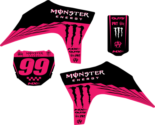 Razor SX500 Monster Energy Graphics Kit