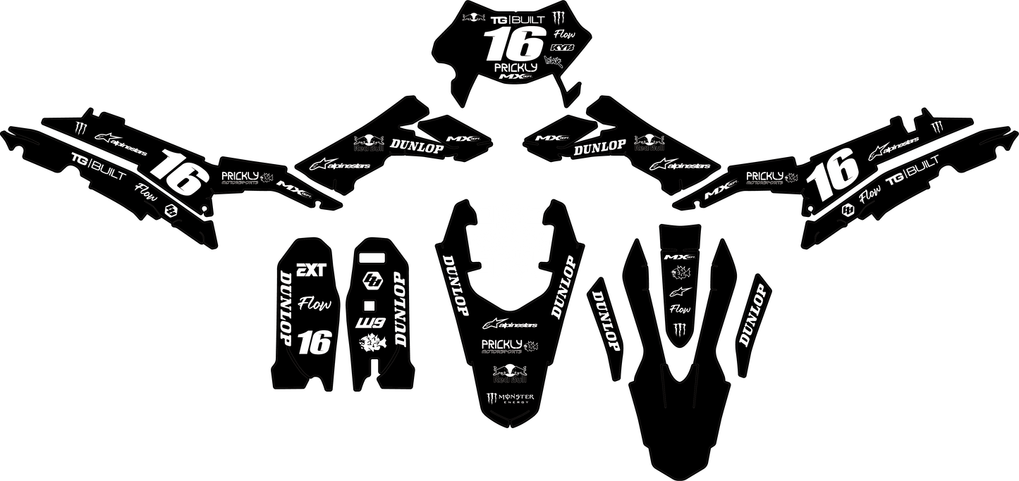 Ultra Bee Custom Logos Graphics Kit