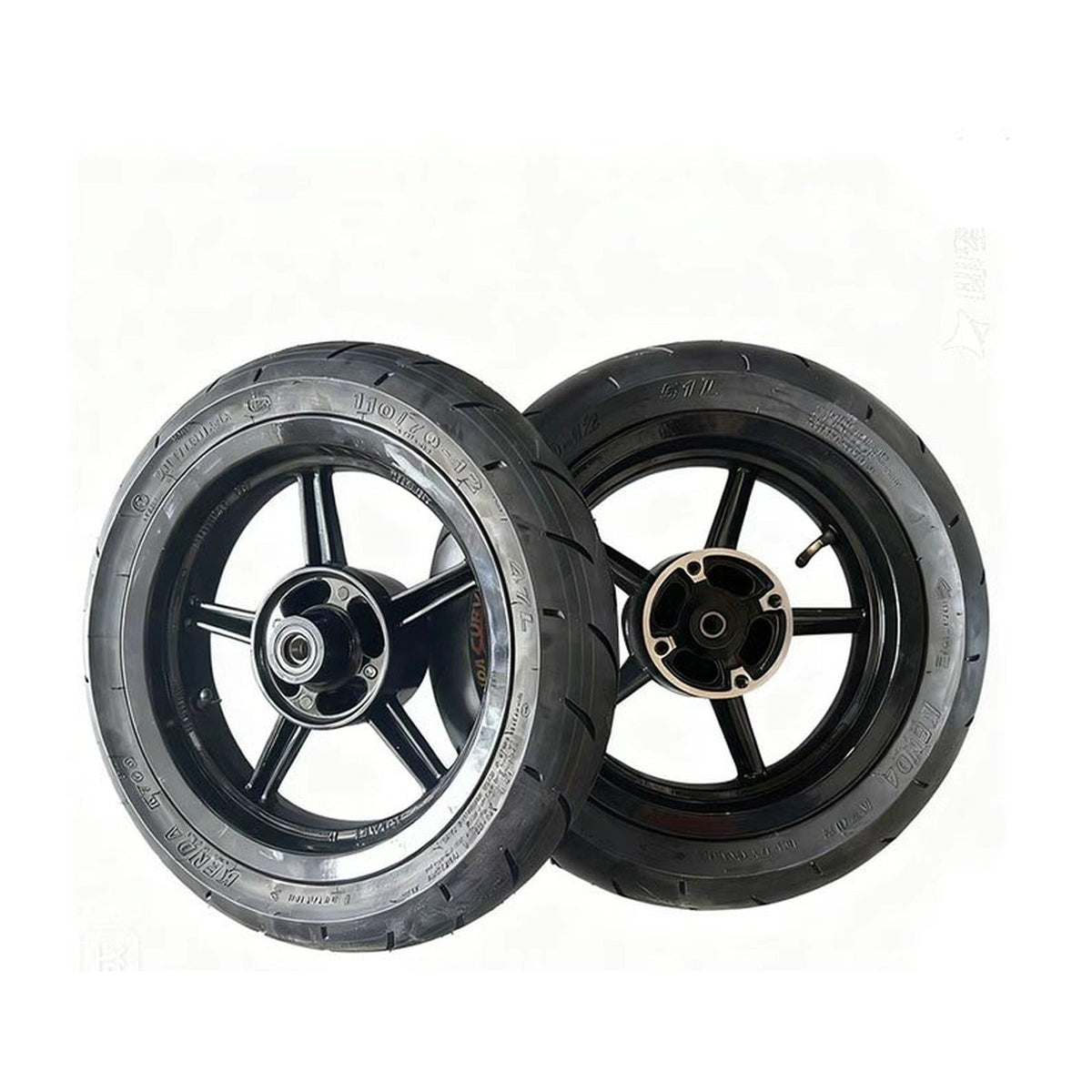 12" Supermoto Wheel Set for All Mini-Motos