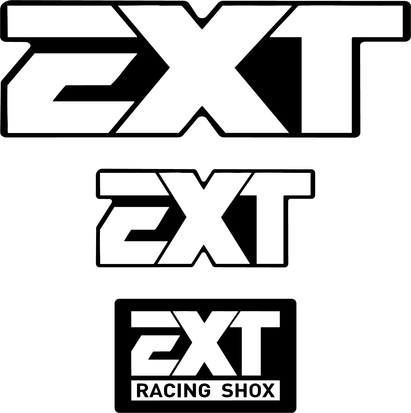 EXT Fork/Shock Stickers – MX Dept. LLC