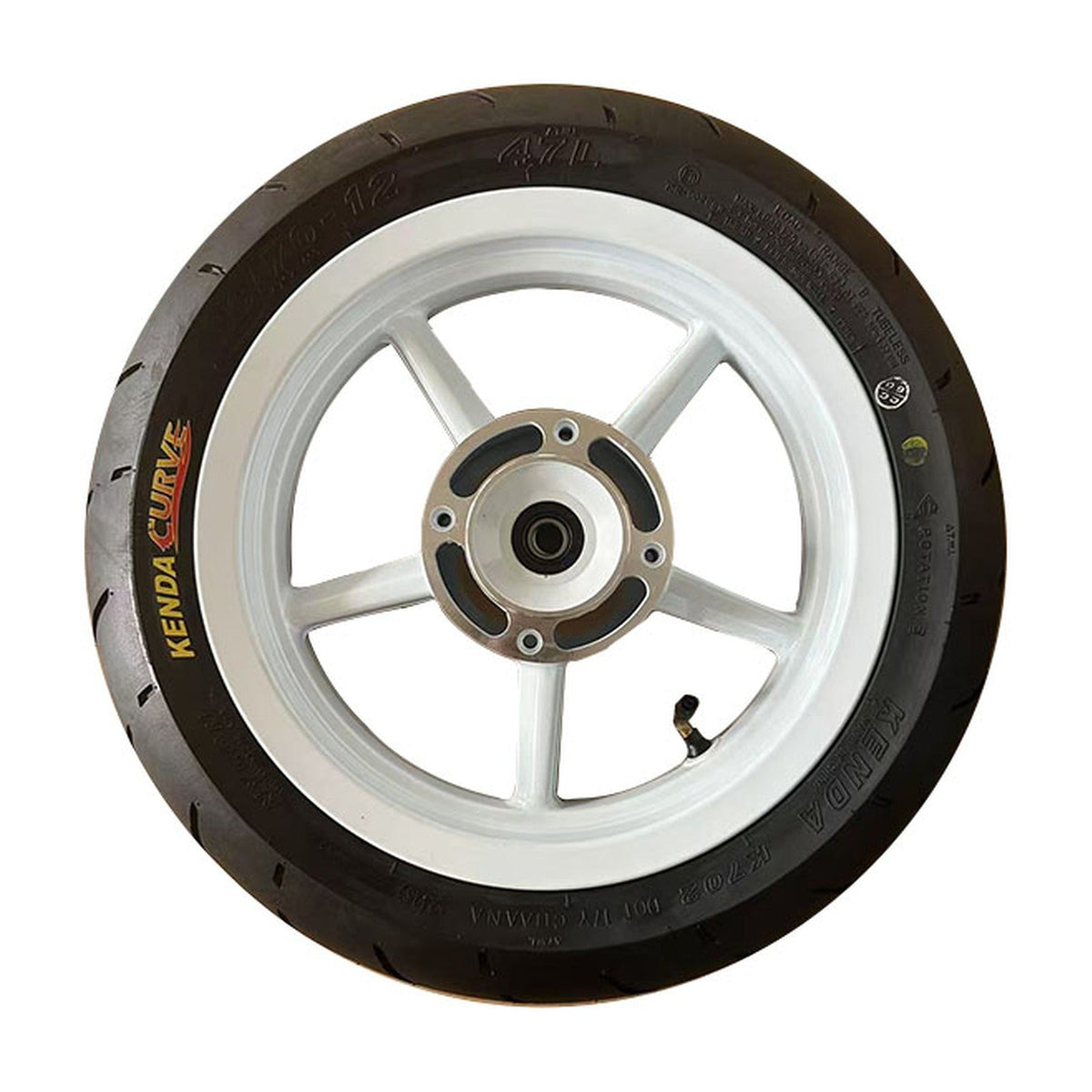 12" Supermoto Wheel Set for All Mini-Motos