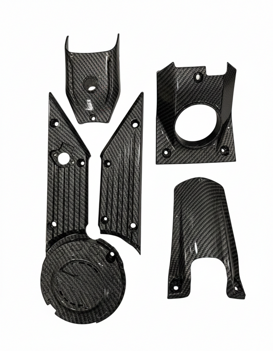 XXX Carbon Plastics Kit/Individual Pieces (Not a wrap) (SC)