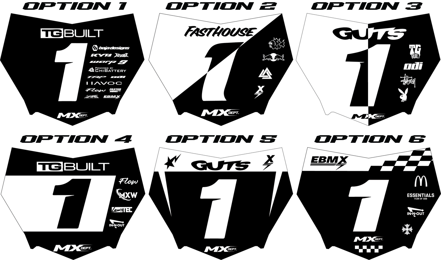 Custom Front Plate Graphic