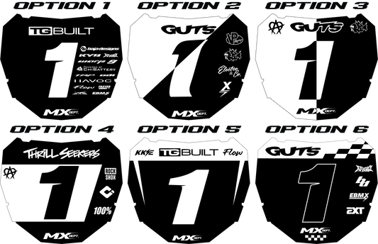 Custom Front Plate Graphic